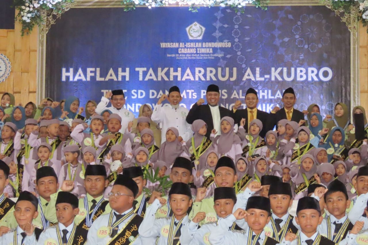 Tamatkan 222 Siswa-siswi, Sekolah Al-Ishlah Timika Berkembang dari Hanya 10 murid Jadi Hampir 1.000